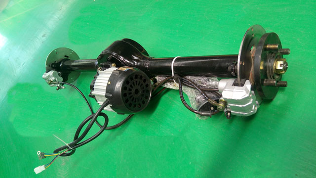 濟寧電動三輪車后橋